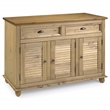 Solid Pine Farmhouse Buffet/Sideboard Cabinet in Corona Brown