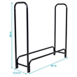 Outdoor Leisure Products Steel Log Rack w/Cover