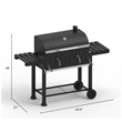 Outdoor Leisure Products Extra Large  DUAL ZONE CHARCOAL Grill