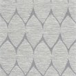 HomePop Transitional Fabric Parker Accent Chair with Pillow in Textured Gray