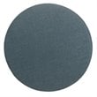 HomePop Round Transitional Wood and Fabric Storage Ottoman in Teal Blue