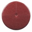 HomePop Transitional Faux Leather Large Storage Ottoman in Red