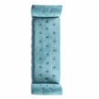 HomePop Traditional Velvet Tufted Storage Bench and Settee in Blue