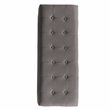 HomePop Traditional Fabric Tufted Large Storage Bench in Gray and Brown