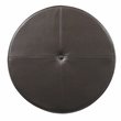 HomePop Transitional Faux Leather Large Storage Ottoman in Brown