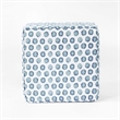 HomePop Square Transitional Fabric Storage Ottoman in Multi-Color