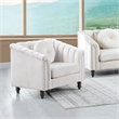 Beverly Fine Furniture 3 Piece Velvet Living Room Set (Sofa Loveseat and Chair)