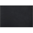 Starhome L Shaped Black Couch with Ottoman(Pillows Included) Microfiber