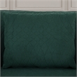 Star Home Living Corp 2-Piece Modern Microfiber Sofa Set in Dark Green