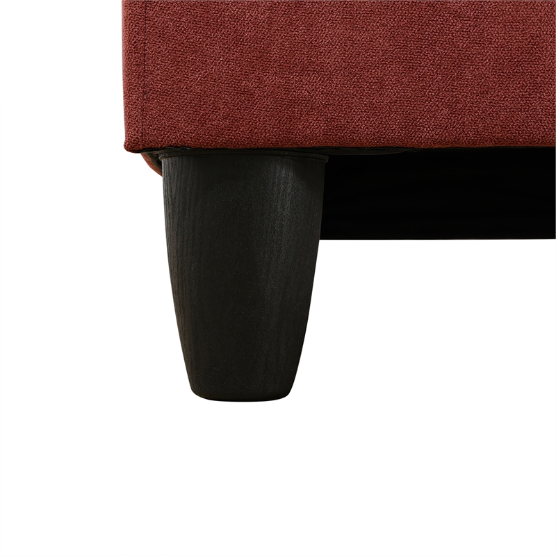 Starhome living La venta 2 piece sectional sofa Red Material-Flannelette