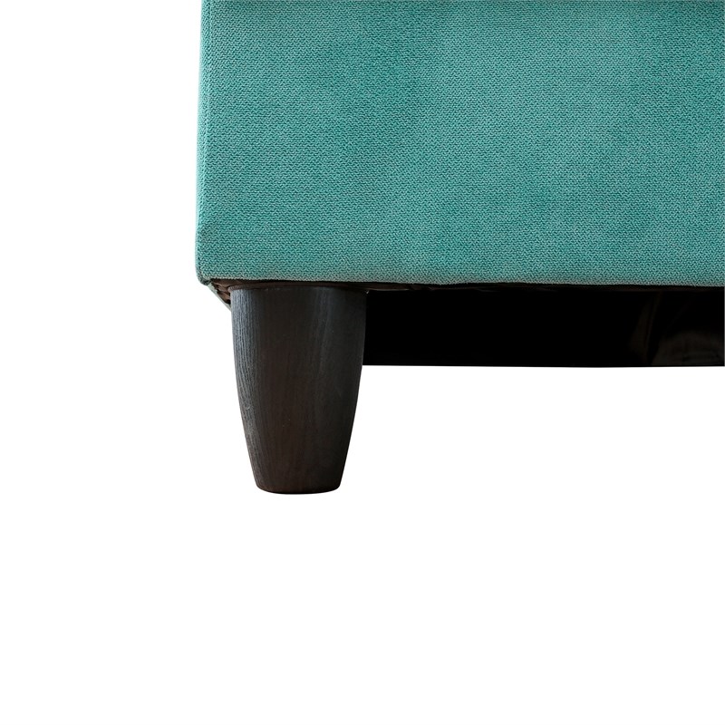 Starhome living La venta 2 piece sectional sofa Ocean Green Material-Flannelette