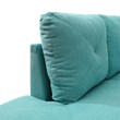 Starhome living La venta 2 piece sectional sofa Ocean Green Material-Flannelette