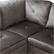 Starhome living La venta 2 piece sectional sofa  Chocolate Material-Microfiber