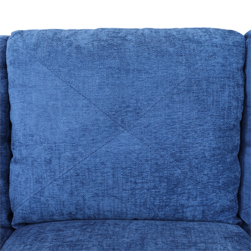 Star Home Living Corp Chris Microfiber Fabric Left Facing Sectional