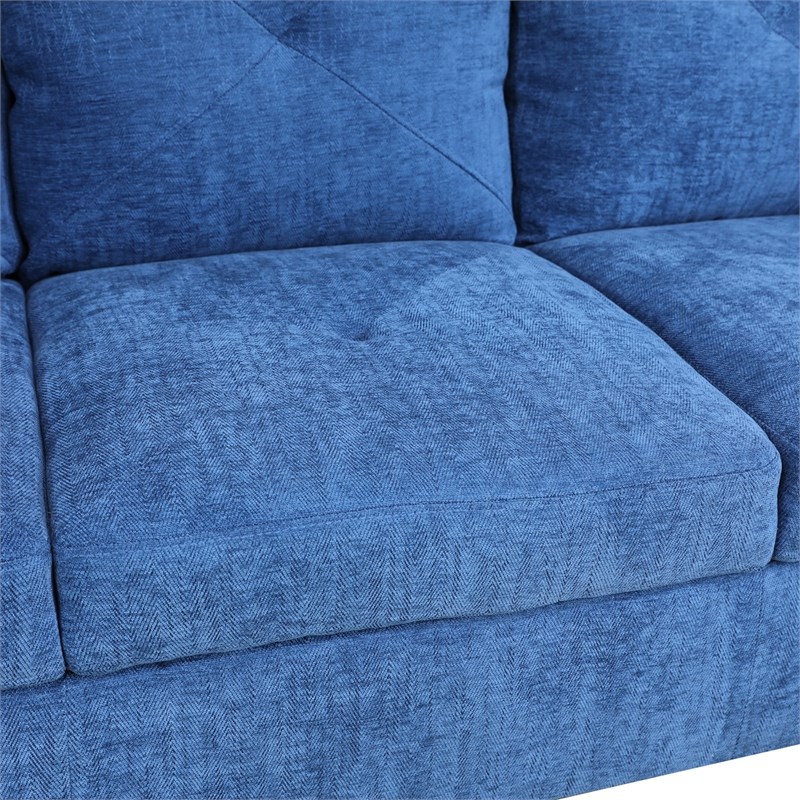 Star Home Living Corp Chris Microfiber Fabric Right Facing Sectional