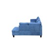 Star Home Living Corp Chris Microfiber Fabric Right Facing Sectional