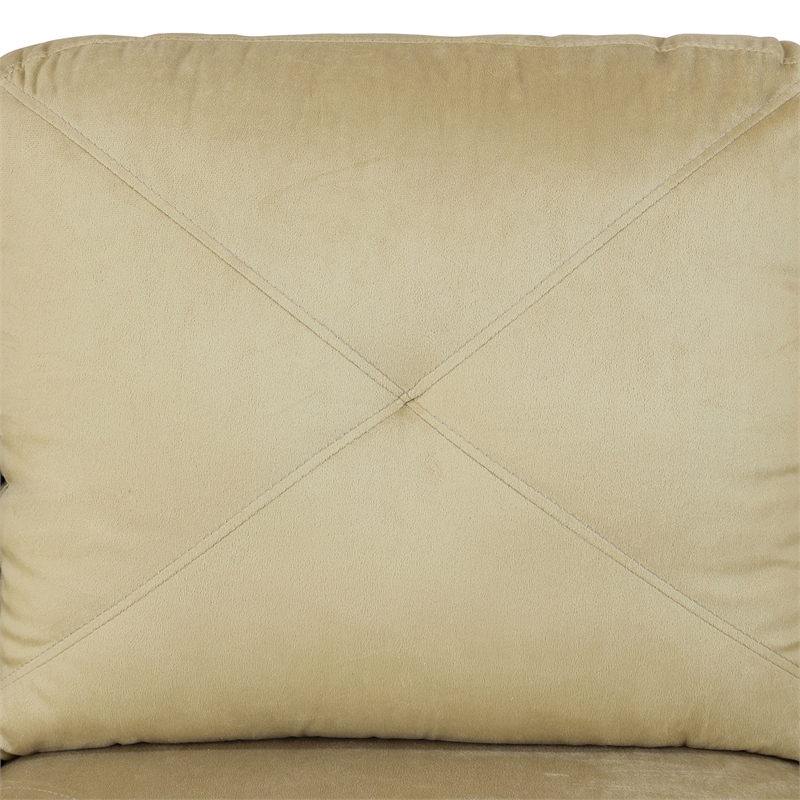 Star Home Living Corp Chris Microfiber Fabric Right Facing Sectional