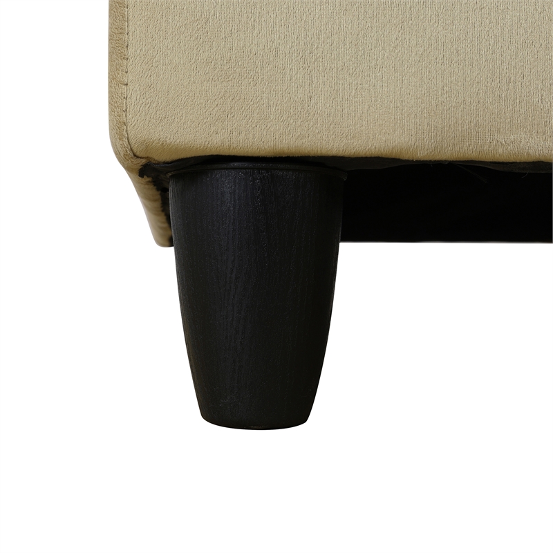 Star Home Living Corp Chris Microfiber Fabric Right Facing Sectional