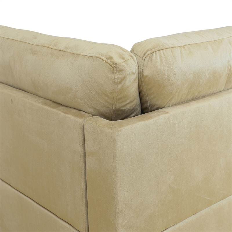 Star Home Living Corp Chris Microfiber Fabric Right Facing Sectional