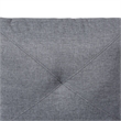 Star Home Living Corp Chris Microfiber Fabric Left Facing Sectional Grey Color