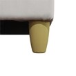 Star Home Living Corp Chris Microfiber Fabric Left Facing Sectional White Color