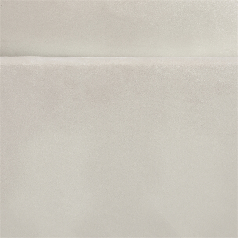 Star Home Living Corp Chris Microfiber Fabric Right Facing Sectional White Color