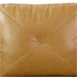 Star Home Living Corp Chris Faux Leather  Left Facing Sectional Ginger
