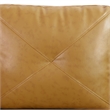 Star Home Living Corp Chris Faux Leather Right Facing Sectional Ginger