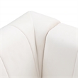 Rockport Modular White Microfiber 5-Piece Living Room Sofa Set