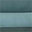 Green Fannel Living Room Sofa bed with Metal Legs