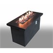 Living Source International Propane and Natural Gas Fire Pit Table - Charcoal