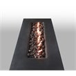 Living Source International Propane and Natural Gas Fire Pit Table - Charcoal