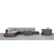 Living Source International 11-Piece Rattan Sectional Set with Cushions in Brown