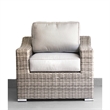 Living Source International 9-Piece Outdoor Conversation Set w/Cushions in Gray