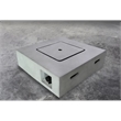 Living Source International Stone Gas Fire Pit Table in Concrete Gray