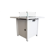Living Source International Propane/Natural Gas Fire Pit Table - Charcoal Finish
