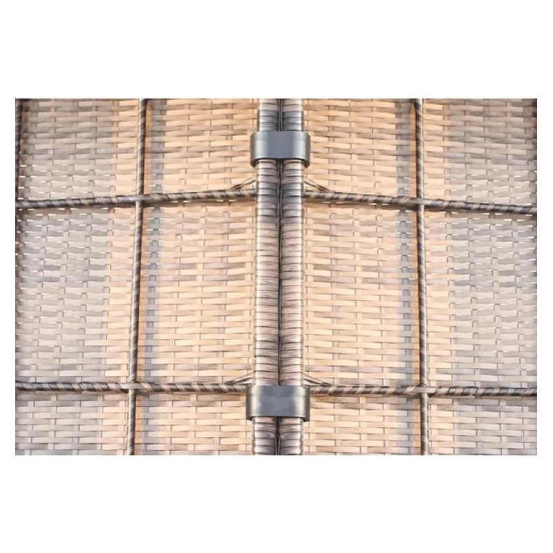 Living Source International 10-Piece Wicker / Rattan Sectional Set in Beige
