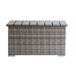 Living Source International 11-Piece Wicker / Rattan Sectional Set in Gray
