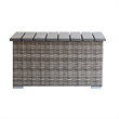 Living Source International 12-Piece Wicker / Rattan Sectional Set in Gray