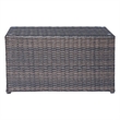 Living Source 8-piece Wicker / Rattan Sectional Set with Cushions in Gray