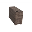 Living Source 7 Piece Wicker / Rattan Sofa Seating Group with Cushions in Gray
