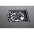 Living Source International 30'' W Metal Outdoor Fire Pit Table with Lid in Gray