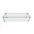 Living Source International Rectangle Fire Pit Flame Guard