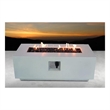 Living Source International 16'' H x 42'' W Concrete Outdoor Fire Pit Table
