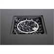 Living Source International Outdoor Stainless Steel Fire Pit Table in Gray