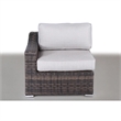 Living Source International Rattan Wicker 6 - Person Seating Group with Cushions