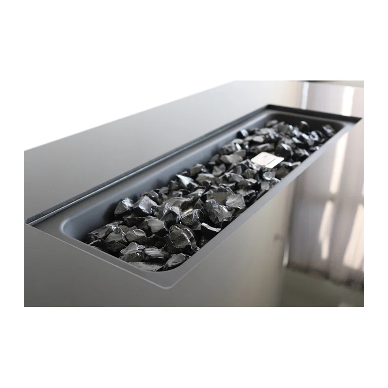 Living Source 25'' H x 42'' W Steel Outdoor Fire Pit Table with Lid