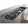 Living Source 25'' H x 42'' W Steel Outdoor Fire Pit Table with Lid
