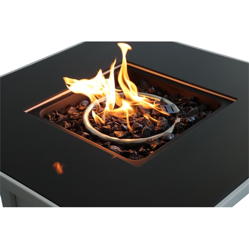 Living Source International 25'' H x 30'' W Steel Outdoor Fire Pit