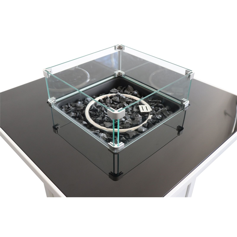 Living Source International 25'' H x 30'' W Steel Outdoor Fire Pit